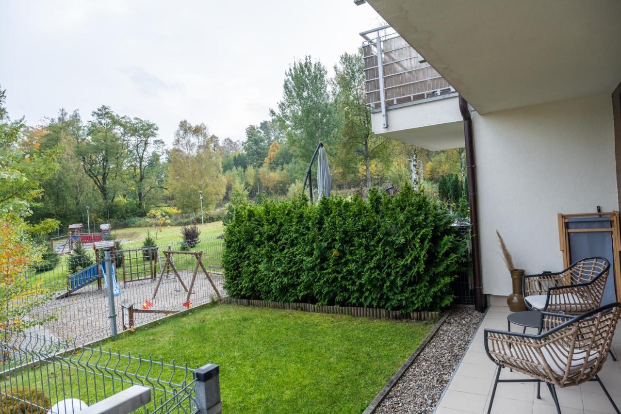 Two Garden Apartment, Apartament Z Dwoma Tarasami I Ogrodkami Polanica-Zdroj Exterior photo